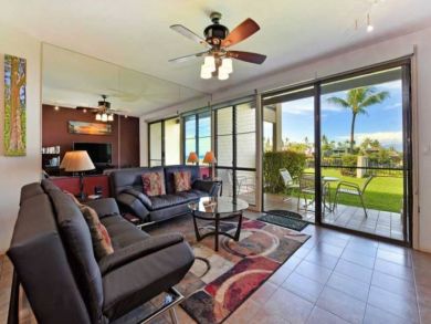 Living Area with Doors to Patio